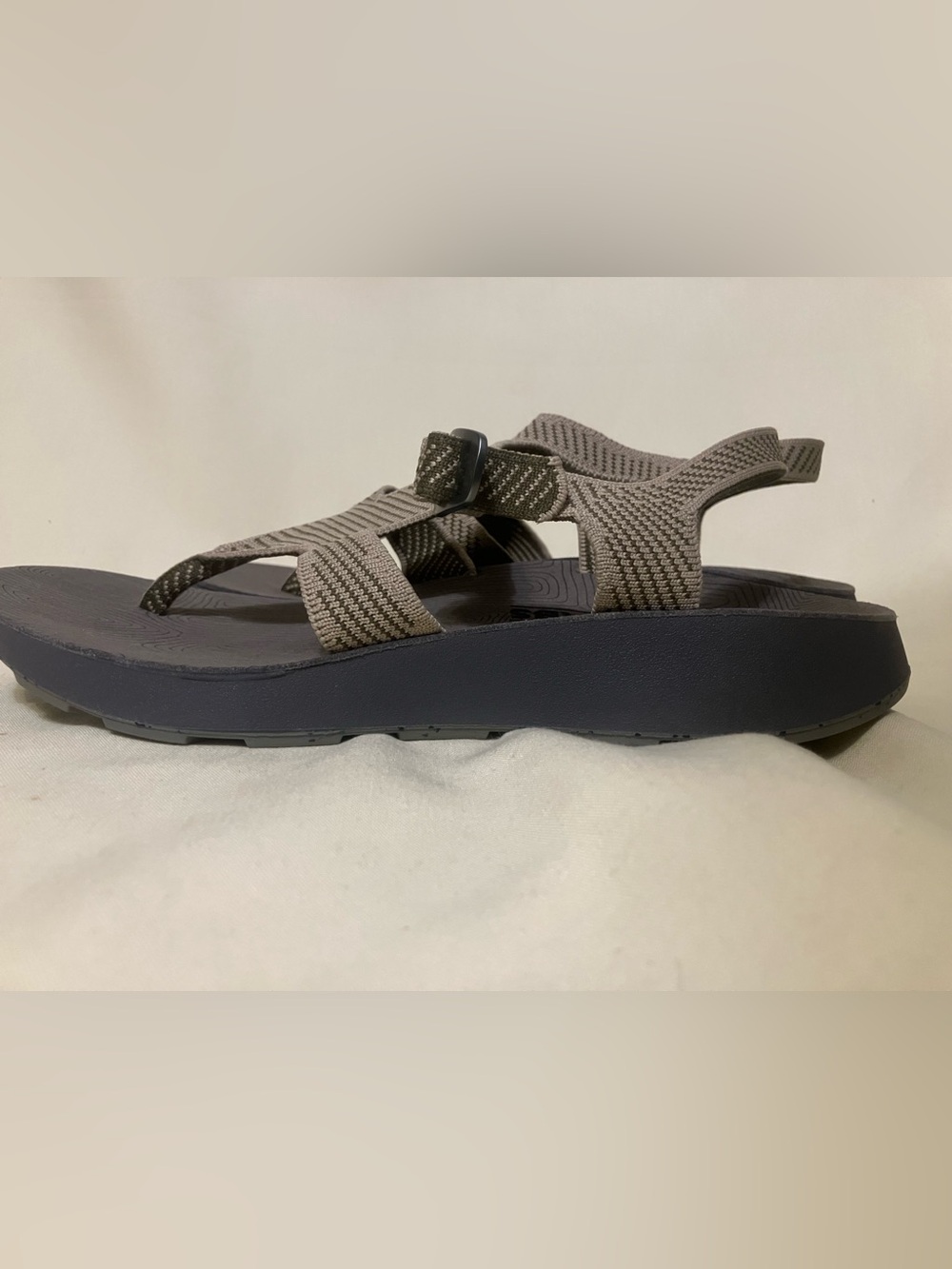 Tread Lab Albion Women's Khaki Trail Outdoor Thong Slide Buckle  Sandals Size 11